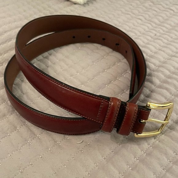 Roundtree & Yorke Other - Roundtree & Yorke Men's Brown Full Grain Cowhide Leather Belt 38